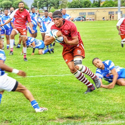 Martijn Rigter Rugby Bridgton maak dit twee uit twee in opwindende rugbyaksie | Die Hoorn